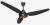 Tamoor Ceiling Fan Antique Model 30 Watt | Eco-Smart Series Energy Saver Colour Black